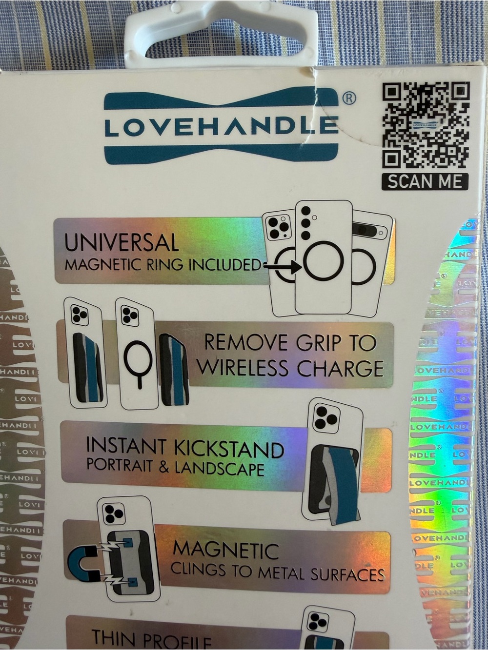 LoveHandle Pro Confetti Confetti Phone Grip with MagSafe New - Picture 5 of 7